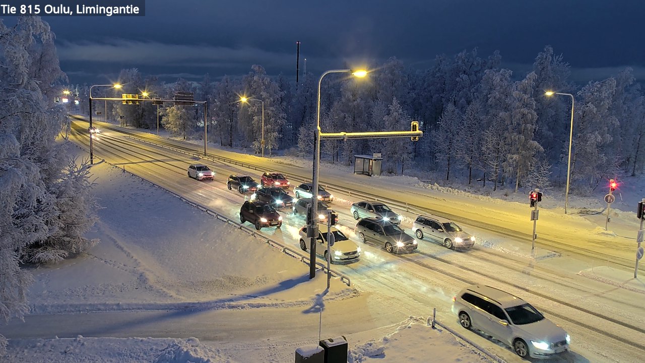 Kelikamerat Kuva Tie 815 Oulu, Limingantie, Oulu, Pohjois-Pohjanmaa