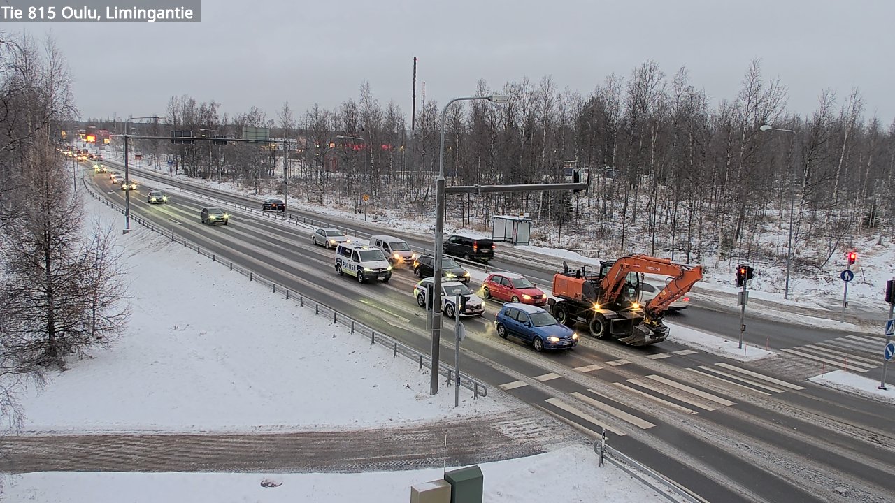 Weather Camera Image Road 815 Oulu, Limingantie, Oulu, Pohjois-Pohjanmaa
