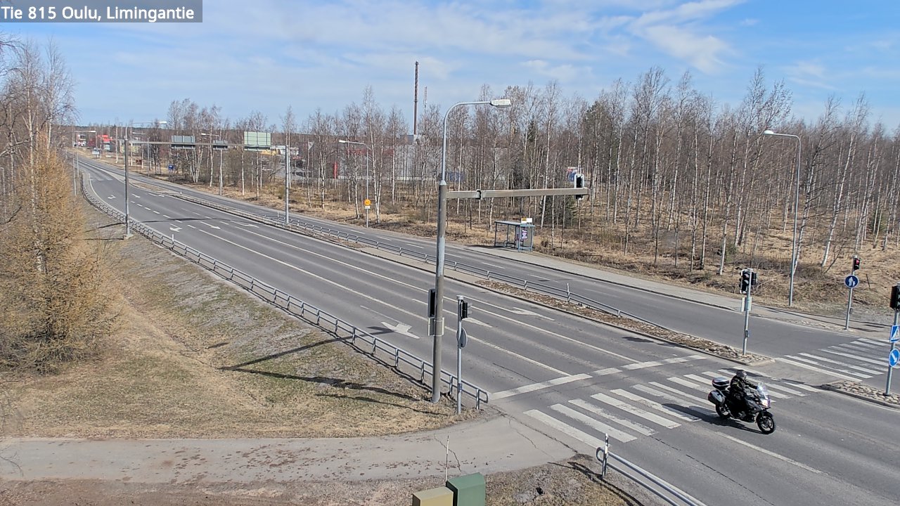 Weather Camera Image Road 815 Oulu, Limingantie, Oulu, Pohjois-Pohjanmaa