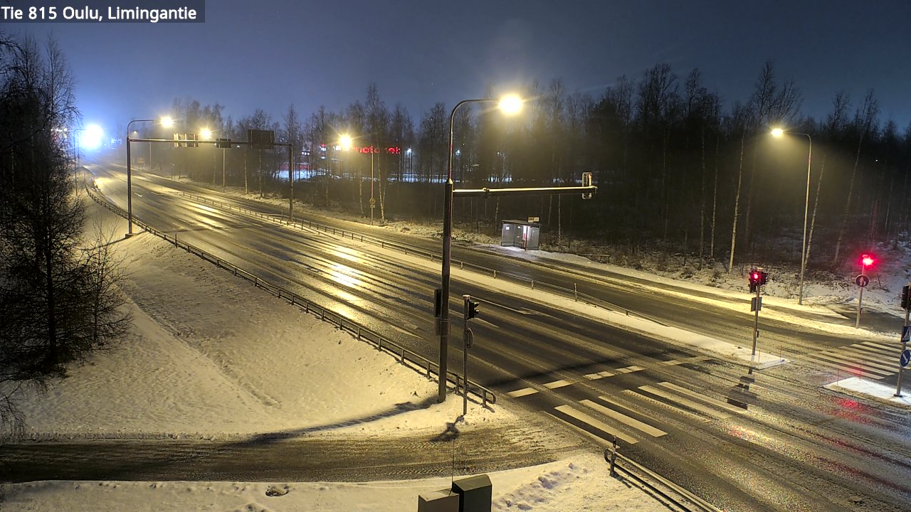 Weather Camera Image Road 815 Oulu, Limingantie, Oulu, Pohjois-Pohjanmaa