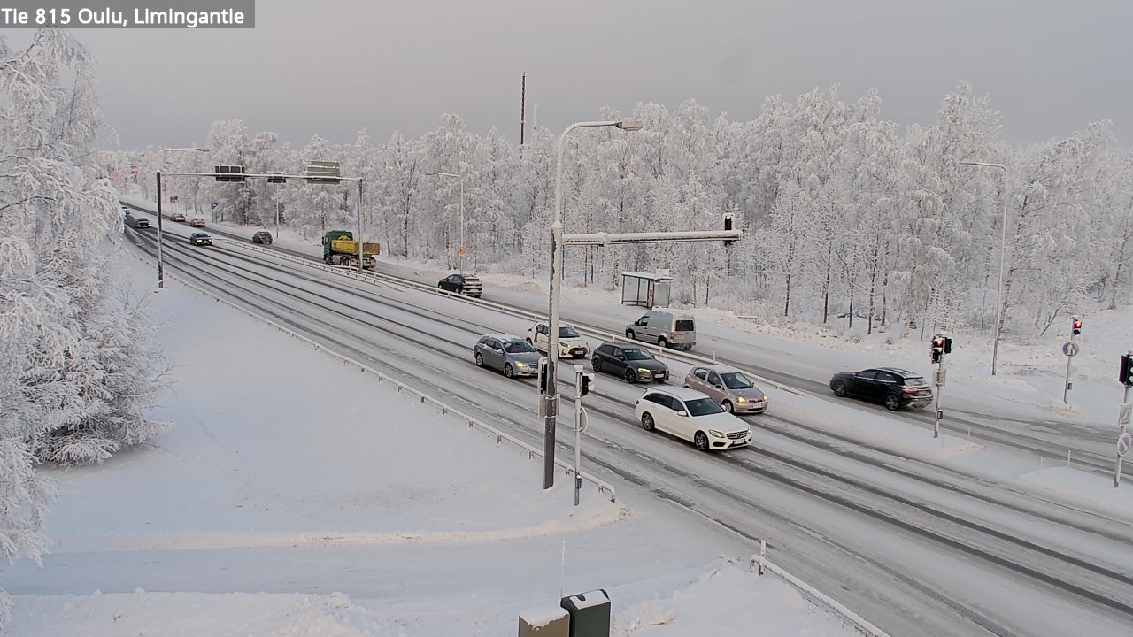 Weather Camera Image Road 815 Oulu, Limingantie, Oulu, Pohjois-Pohjanmaa