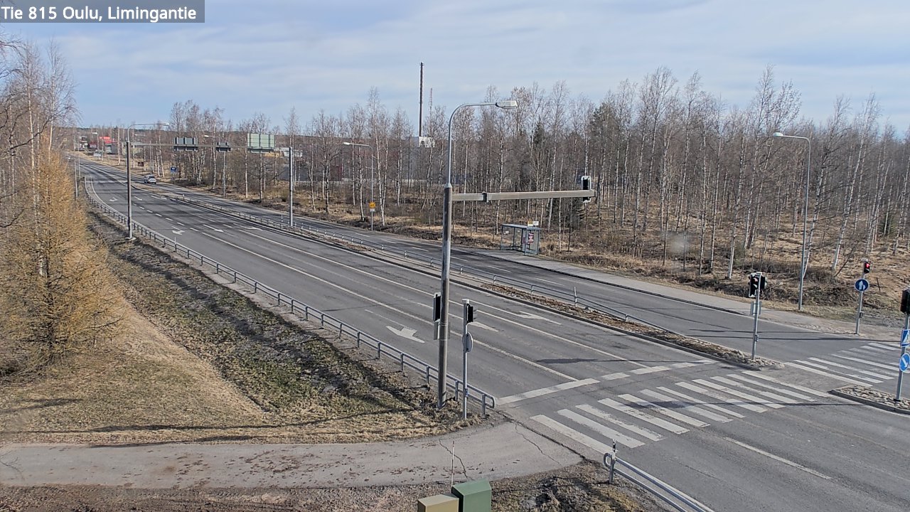 Weather Camera Image Road 815 Oulu, Limingantie, Oulu, Pohjois-Pohjanmaa