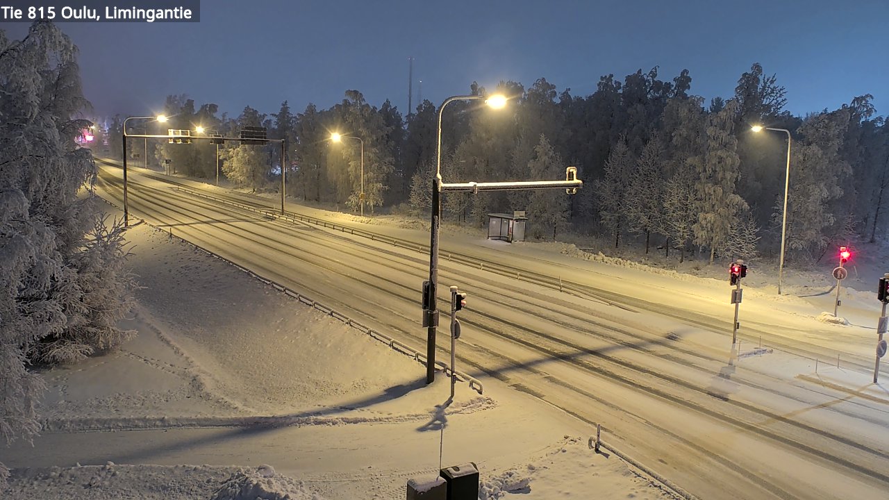 Weather Camera Image Road 815 Oulu, Limingantie, Oulu, Pohjois-Pohjanmaa