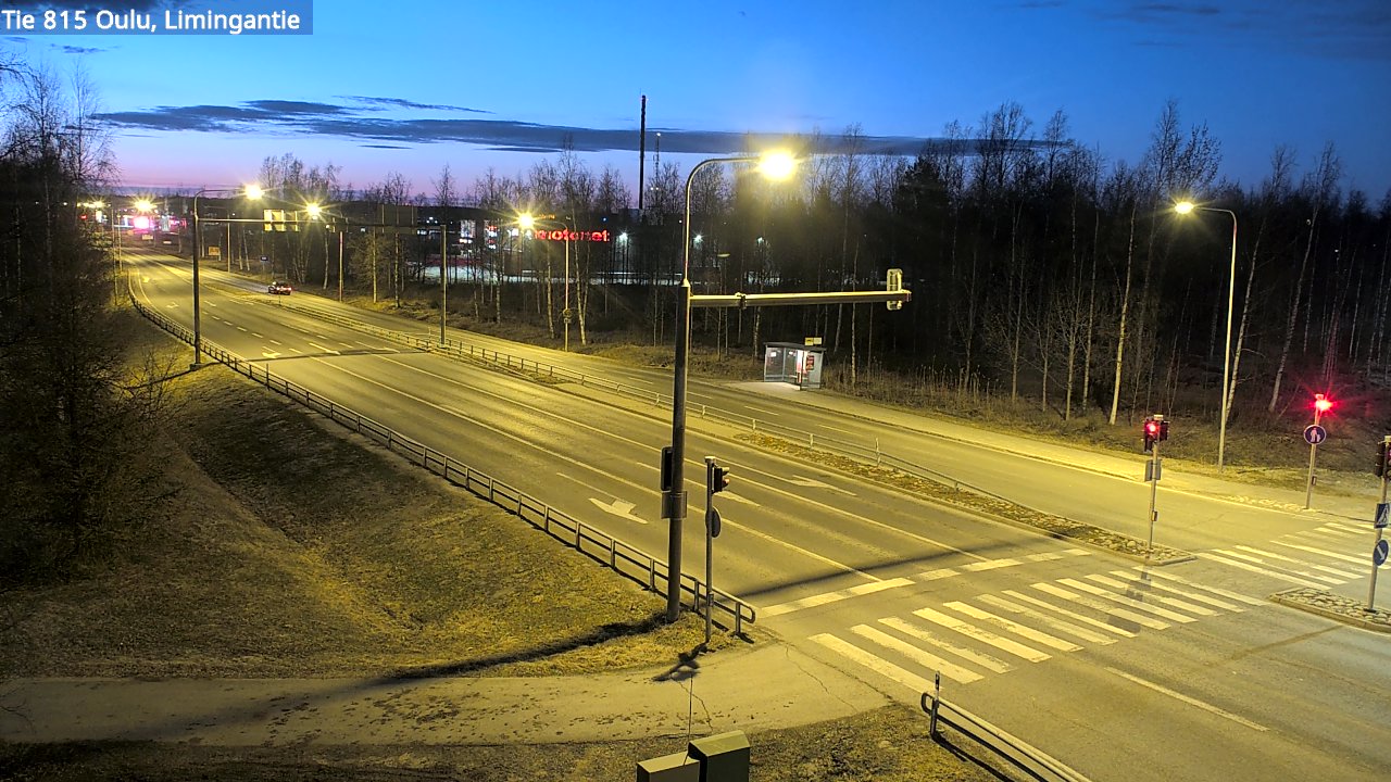 Weather Camera Image Road 815 Oulu, Limingantie, Oulu, Pohjois-Pohjanmaa