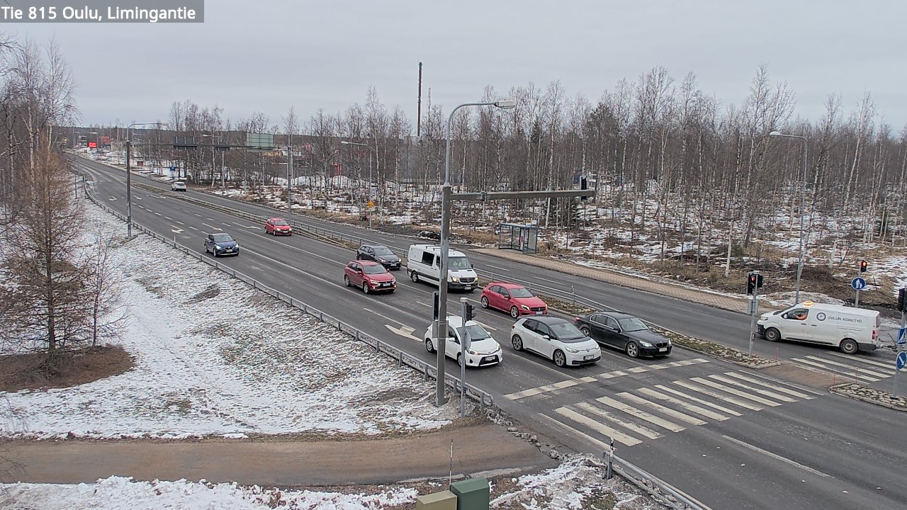 Kelikamerat Kuva Tie 815 Oulu, Limingantie, Oulu, Pohjois-Pohjanmaa