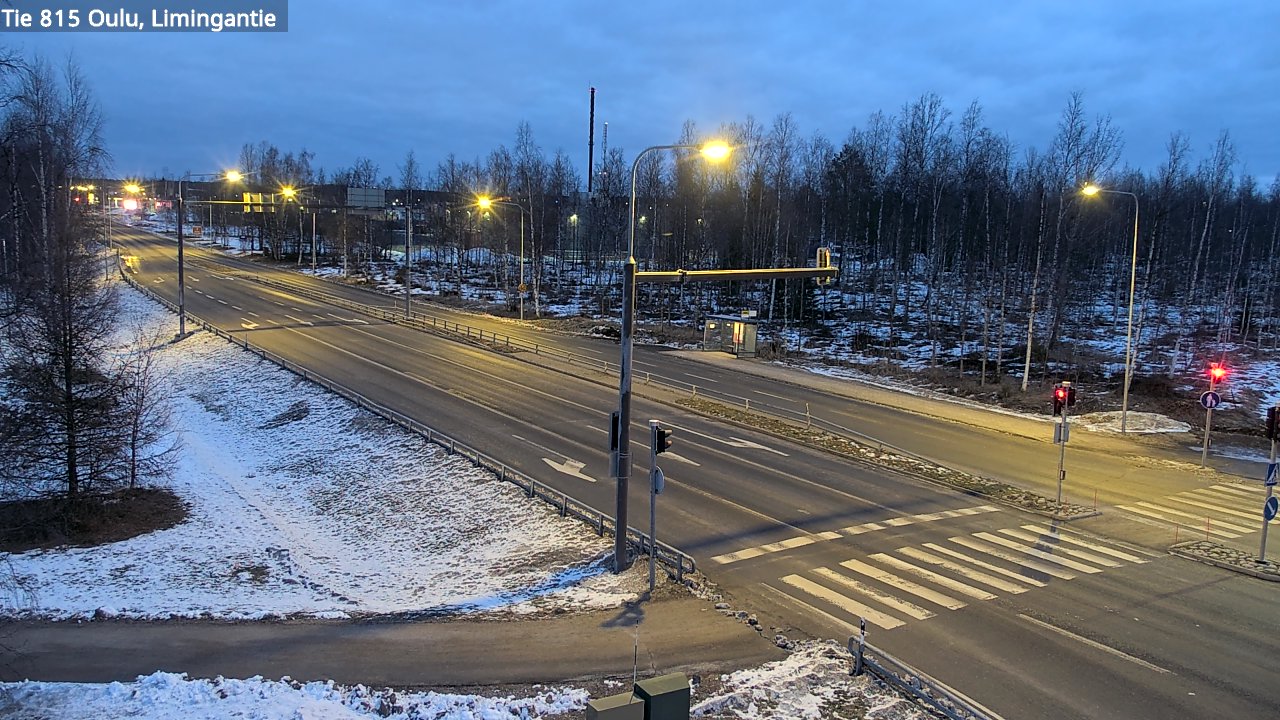 Kelikamerat Kuva Tie 815 Oulu, Limingantie, Oulu, Pohjois-Pohjanmaa
