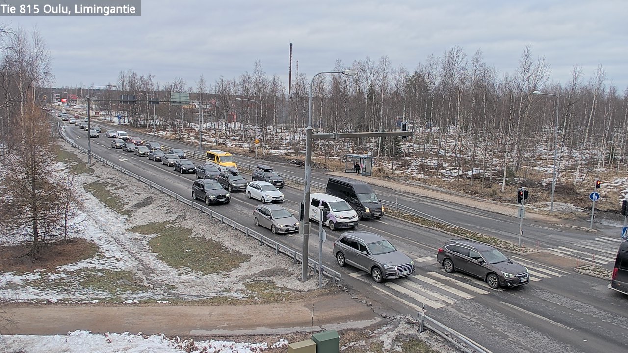 Weather Camera Image Road 815 Oulu, Limingantie, Oulu, Pohjois-Pohjanmaa