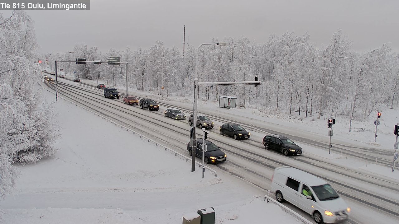 Weather Camera Image Road 815 Oulu, Limingantie, Oulu, Pohjois-Pohjanmaa