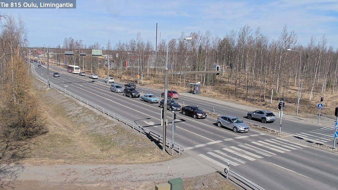 Weather Camera Image Road 815 Oulu, Limingantie, Oulu, Pohjois-Pohjanmaa