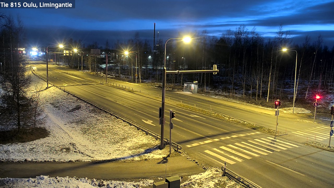 Kelikamerat Kuva Tie 815 Oulu, Limingantie, Oulu, Pohjois-Pohjanmaa