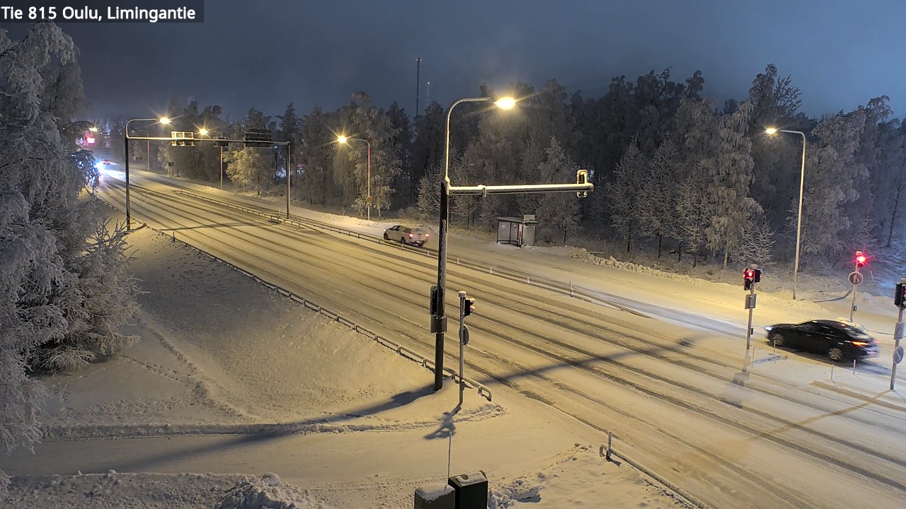 Weather Camera Image Road 815 Oulu, Limingantie, Oulu, Pohjois-Pohjanmaa