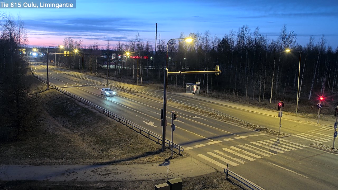 Weather Camera Image Road 815 Oulu, Limingantie, Oulu, Pohjois-Pohjanmaa