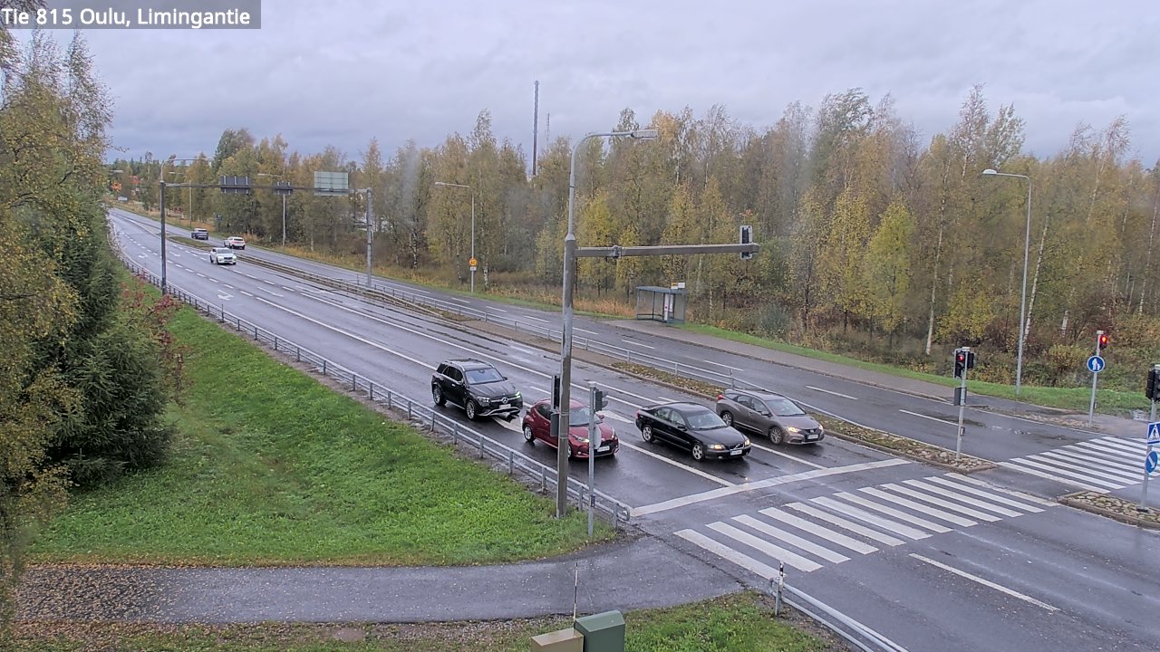 Weather Camera Image Väg 815 Oleåborg, Limingantie, Oulu, Pohjois-Pohjanmaa