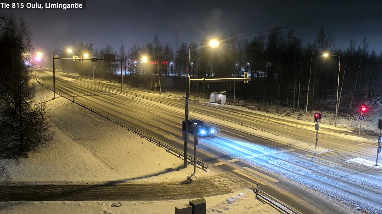 Weather Camera Image Road 815 Oulu, Limingantie, Oulu, Pohjois-Pohjanmaa