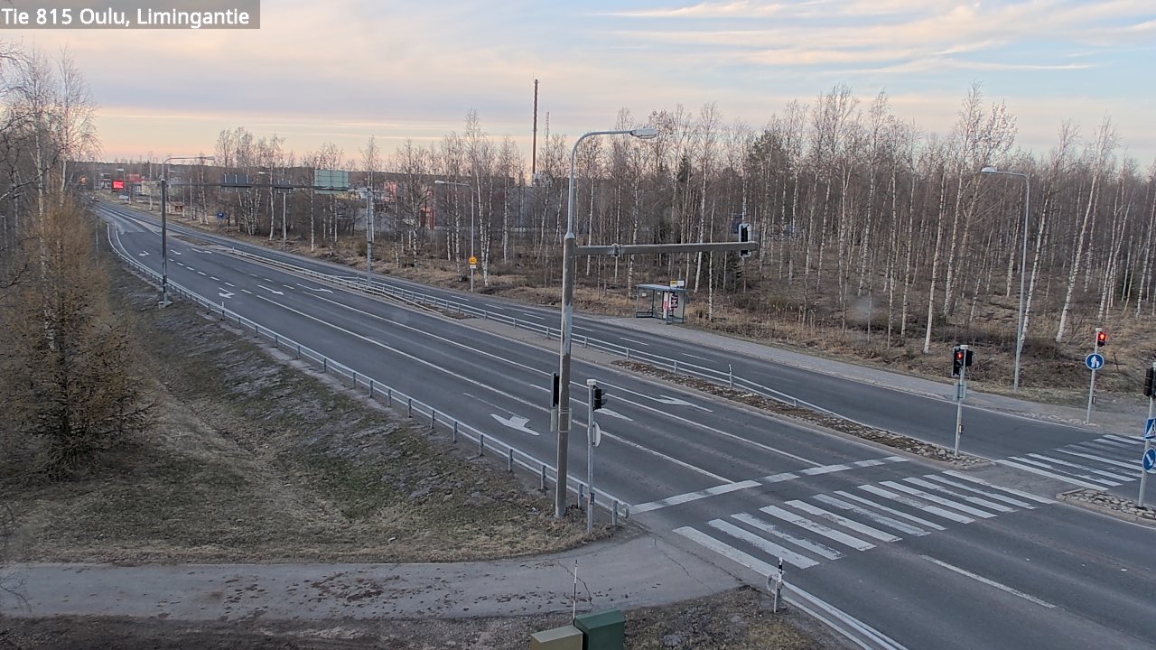 Weather Camera Image Road 815 Oulu, Limingantie, Oulu, Pohjois-Pohjanmaa
