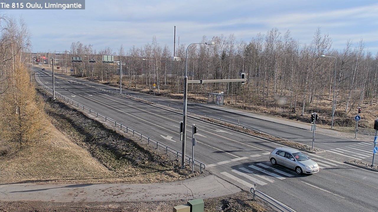 Weather Camera Image Road 815 Oulu, Limingantie, Oulu, Pohjois-Pohjanmaa