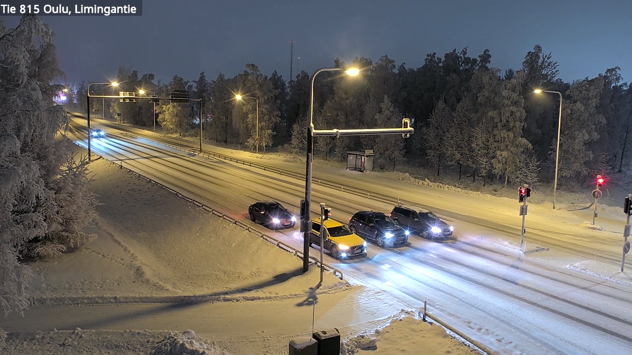 Weather Camera Image Road 815 Oulu, Limingantie, Oulu, Pohjois-Pohjanmaa