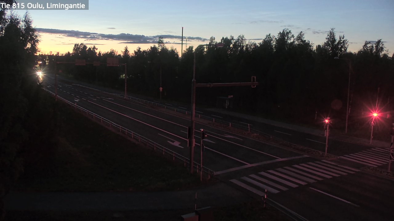 Kelikamerat Kuva Tie 815 Oulu, Limingantie, Oulu, Pohjois-Pohjanmaa