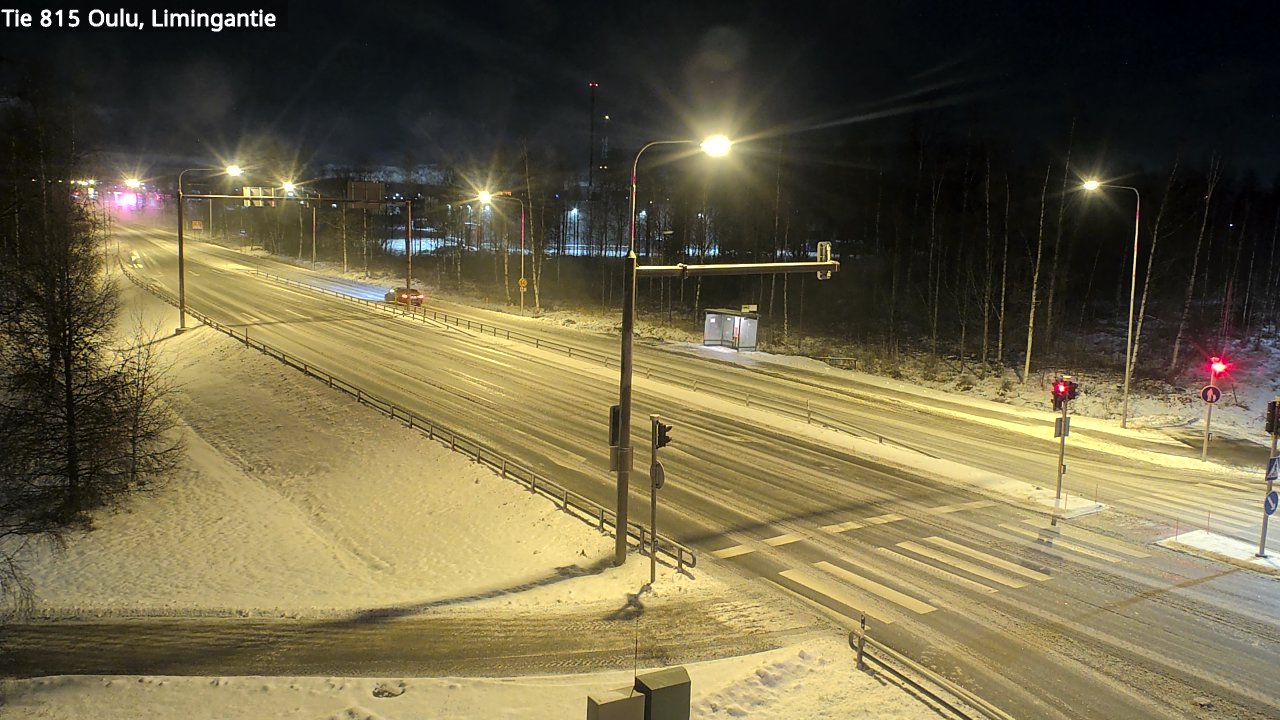 Weather Camera Image Road 815 Oulu, Limingantie, Oulu, Pohjois-Pohjanmaa