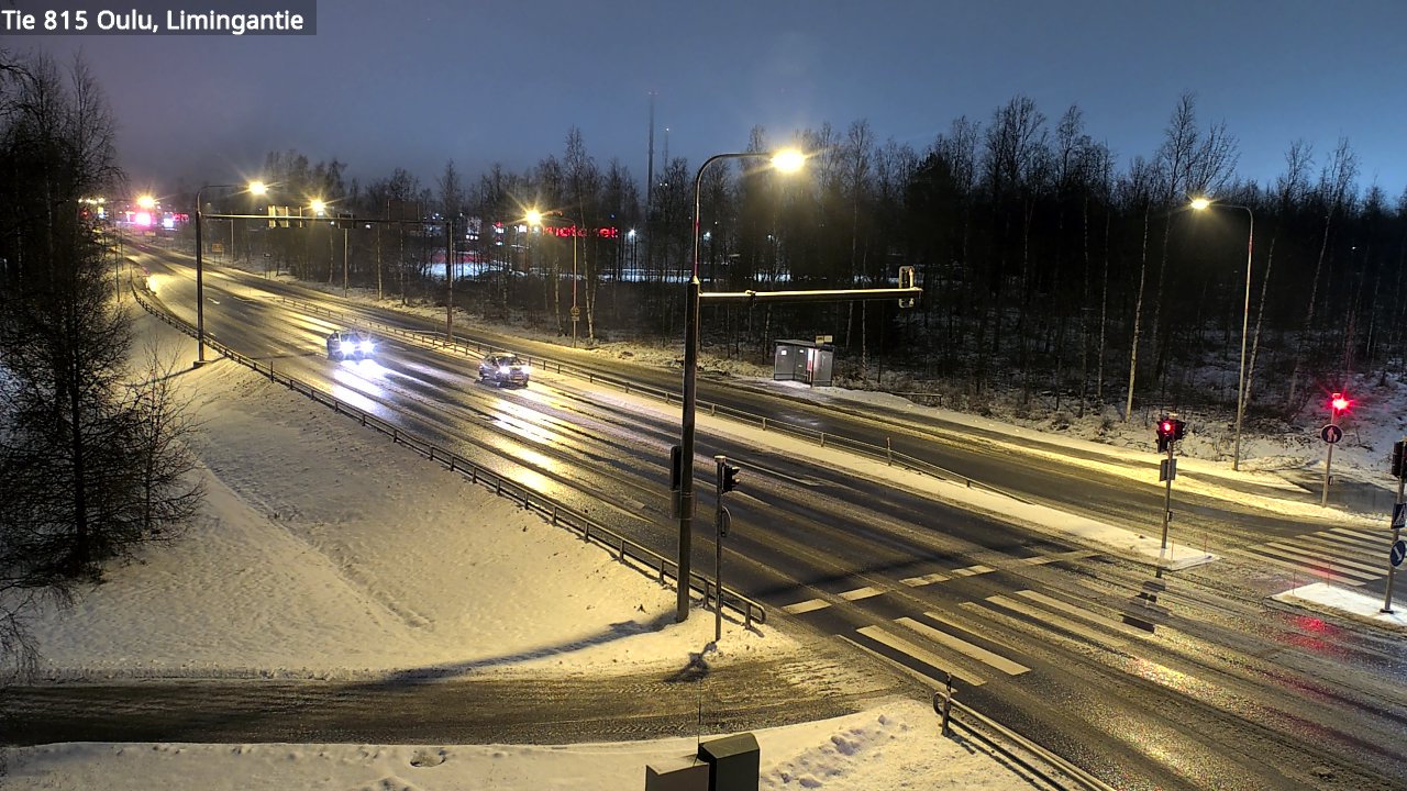 Weather Camera Image Road 815 Oulu, Limingantie, Oulu, Pohjois-Pohjanmaa