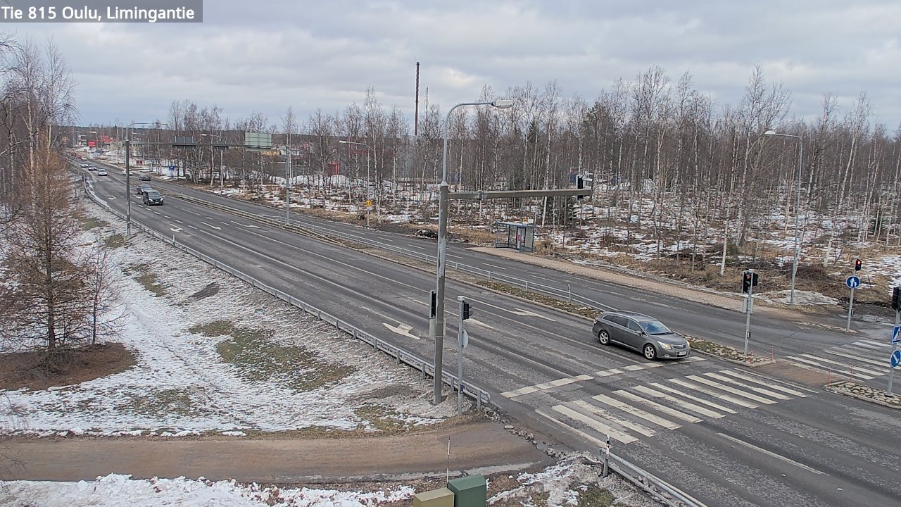 Weather Camera Image Road 815 Oulu, Limingantie, Oulu, Pohjois-Pohjanmaa