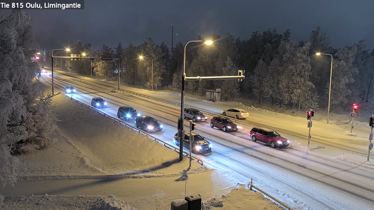 Weather Camera Image Road 815 Oulu, Limingantie, Oulu, Pohjois-Pohjanmaa