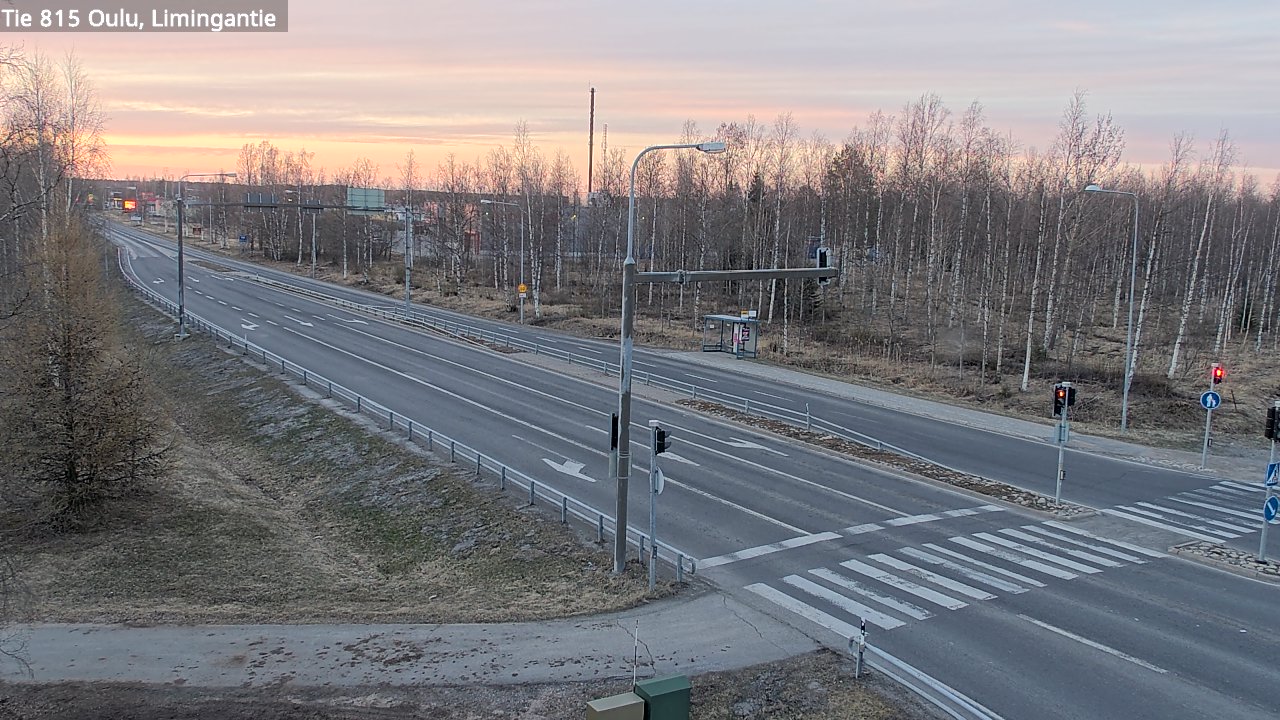 Weather Camera Image Road 815 Oulu, Limingantie, Oulu, Pohjois-Pohjanmaa