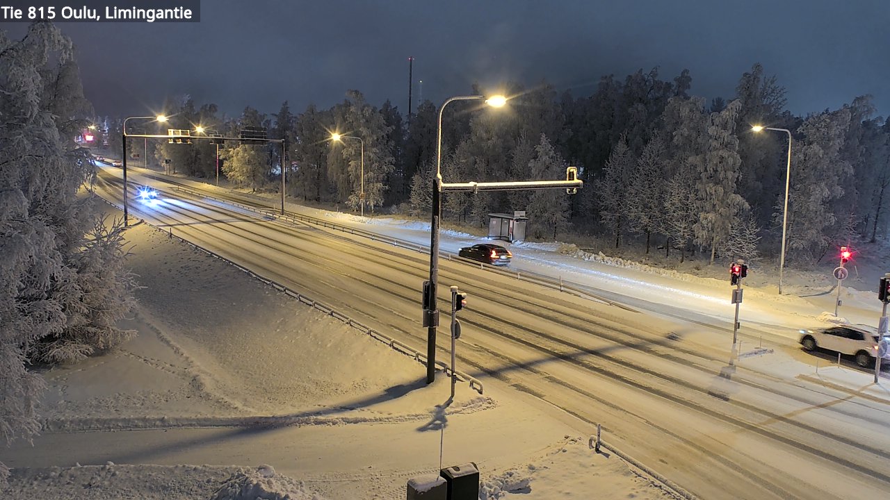 Weather Camera Image Road 815 Oulu, Limingantie, Oulu, Pohjois-Pohjanmaa