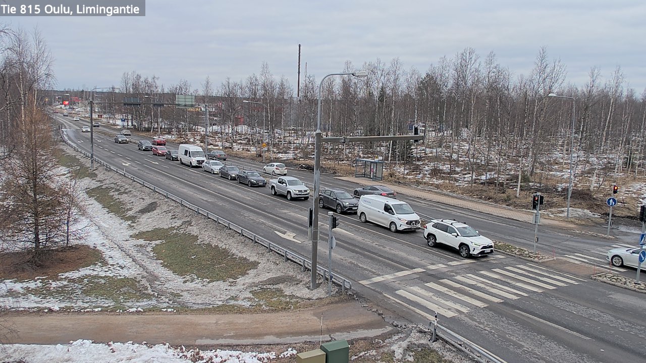 Weather Camera Image Road 815 Oulu, Limingantie, Oulu, Pohjois-Pohjanmaa