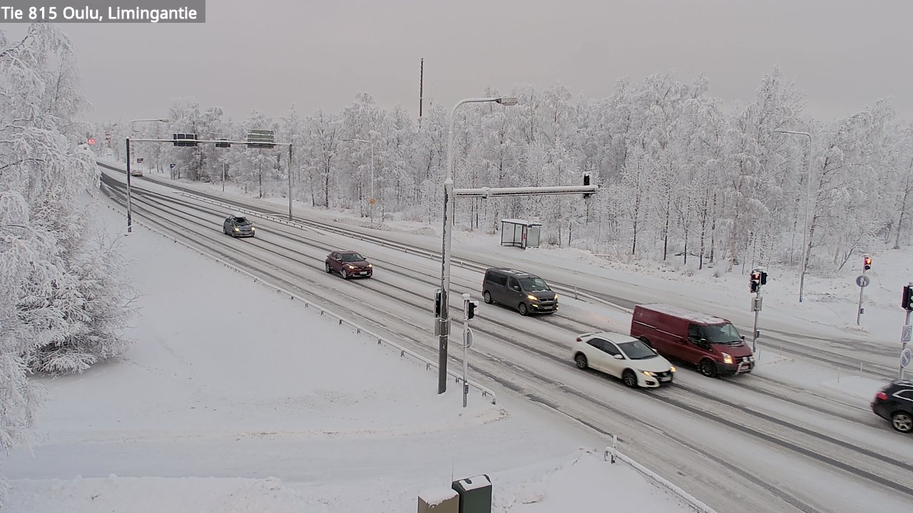 Weather Camera Image Road 815 Oulu, Limingantie, Oulu, Pohjois-Pohjanmaa