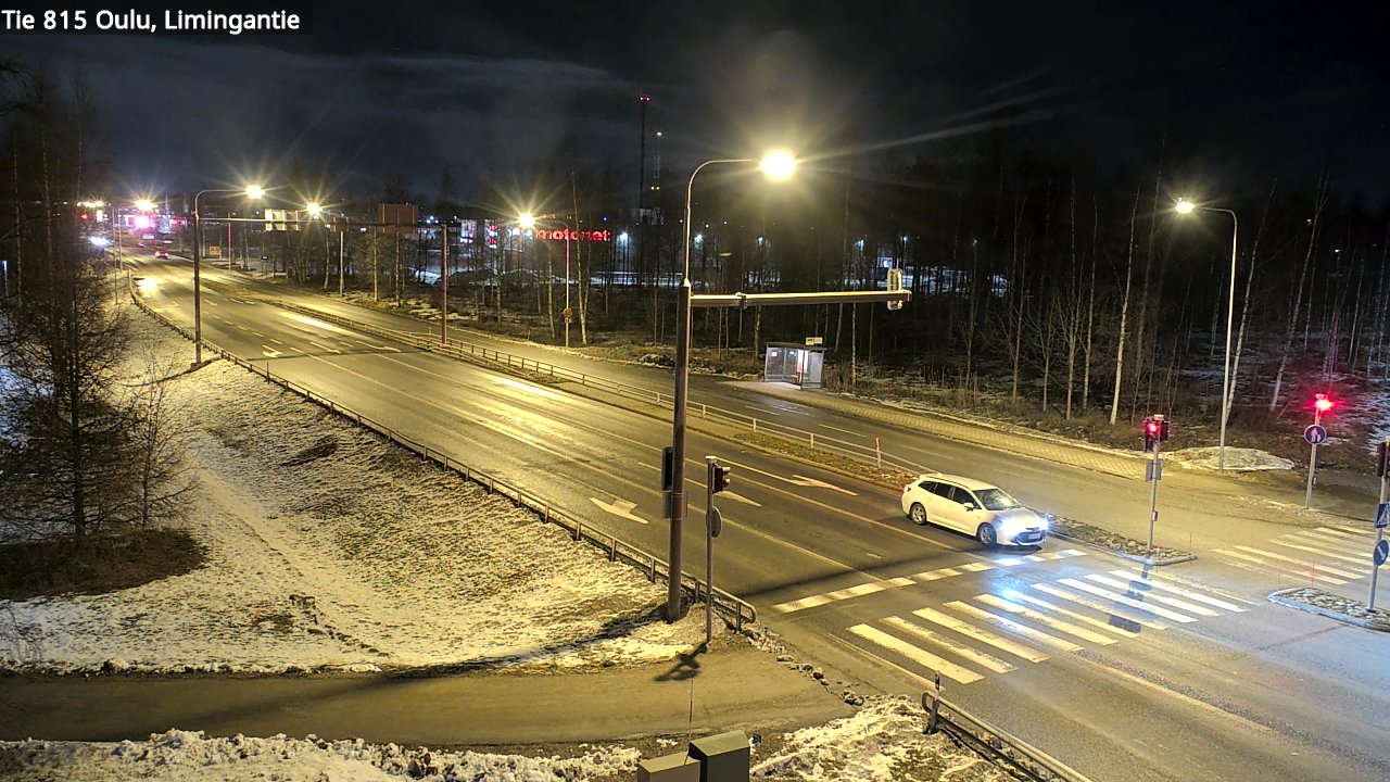 Kelikamerat Kuva Tie 815 Oulu, Limingantie, Oulu, Pohjois-Pohjanmaa