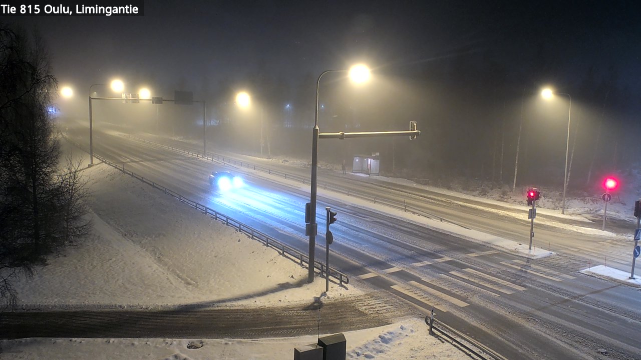 Weather Camera Image Road 815 Oulu, Limingantie, Oulu, Pohjois-Pohjanmaa