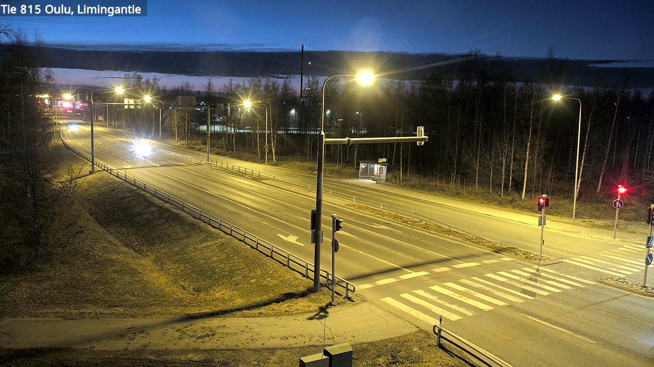 Weather Camera Image Road 815 Oulu, Limingantie, Oulu, Pohjois-Pohjanmaa