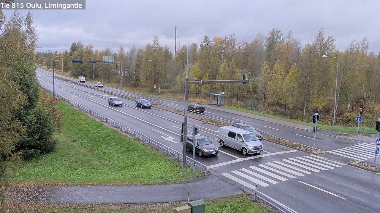 Weather Camera Image Väg 815 Oleåborg, Limingantie, Oulu, Pohjois-Pohjanmaa