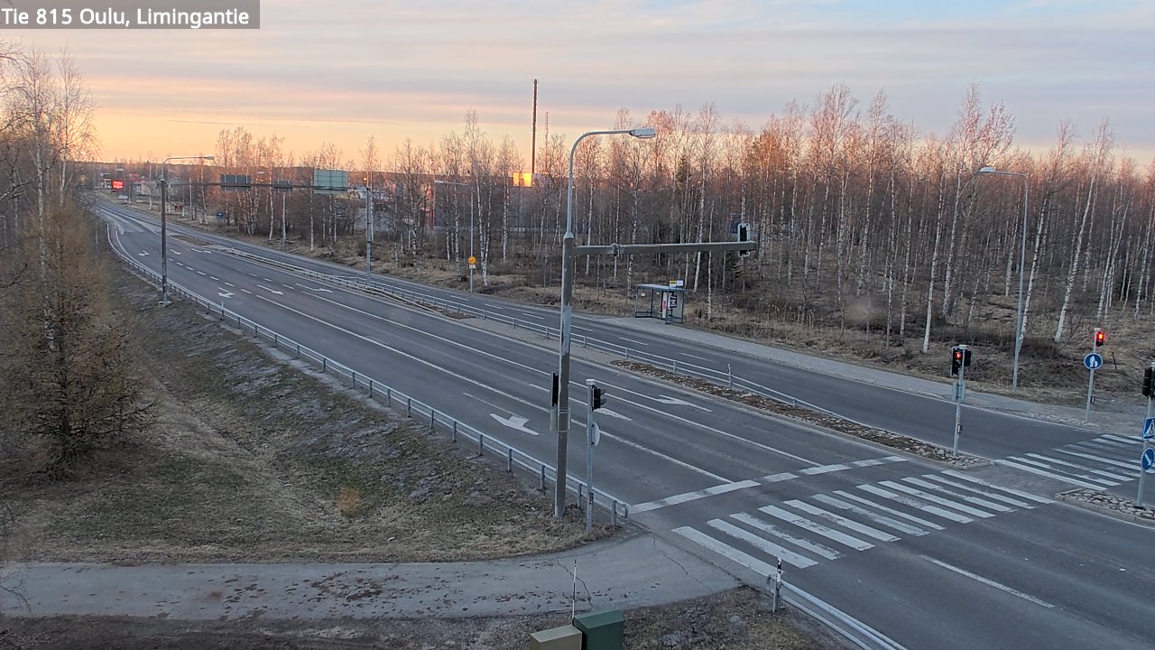 Weather Camera Image Road 815 Oulu, Limingantie, Oulu, Pohjois-Pohjanmaa