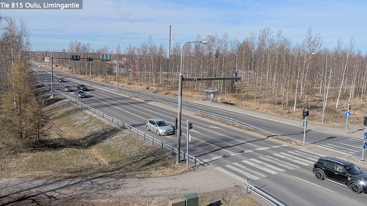 Weather Camera Image Road 815 Oulu, Limingantie, Oulu, Pohjois-Pohjanmaa