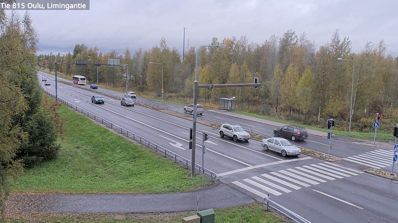 Weather Camera Image Väg 815 Oleåborg, Limingantie, Oulu, Pohjois-Pohjanmaa