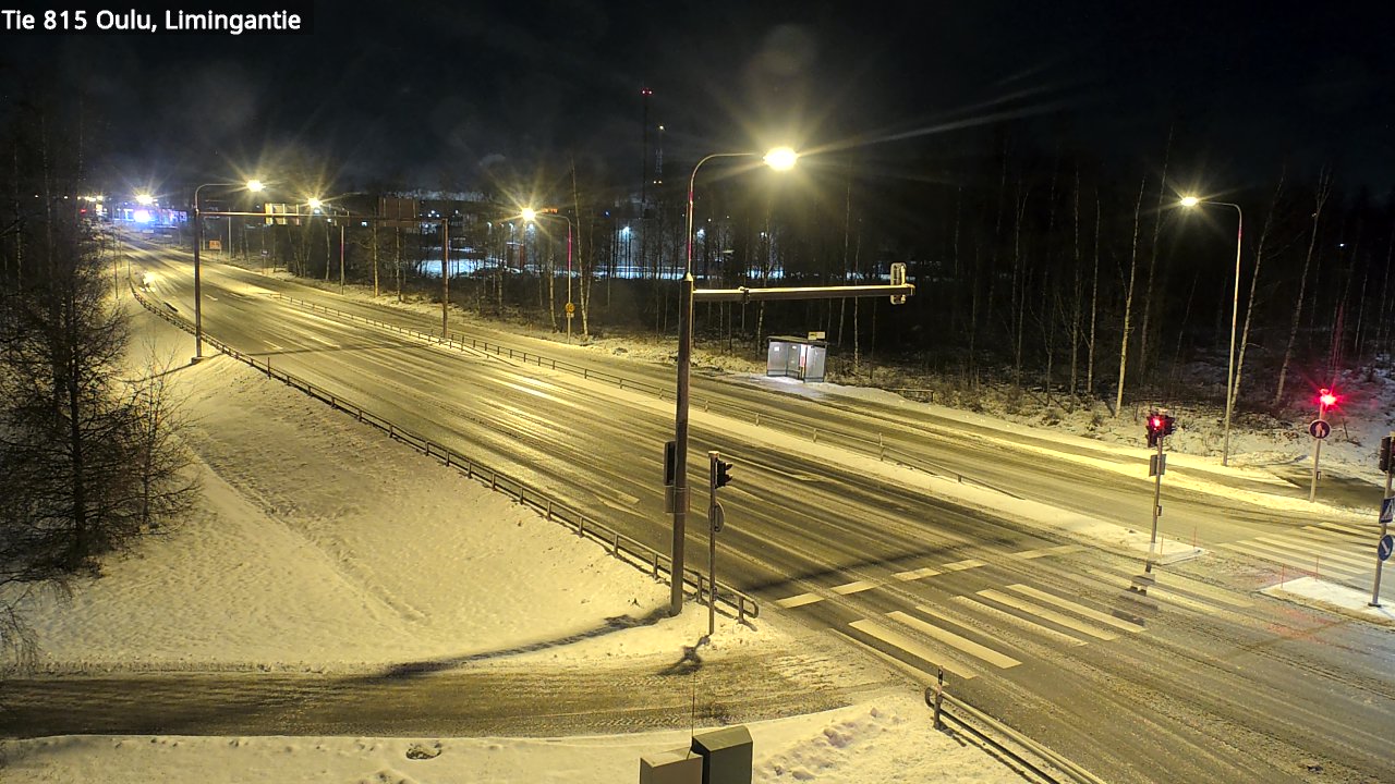 Weather Camera Image Road 815 Oulu, Limingantie, Oulu, Pohjois-Pohjanmaa