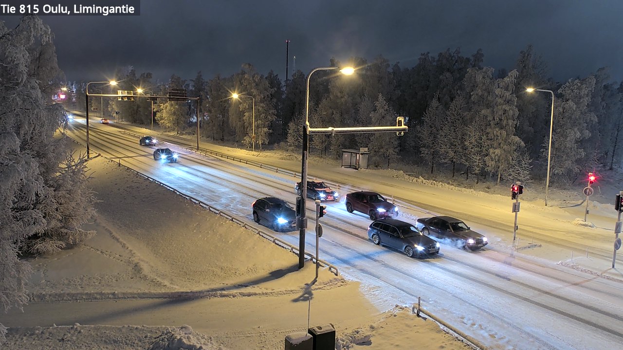 Weather Camera Image Road 815 Oulu, Limingantie, Oulu, Pohjois-Pohjanmaa