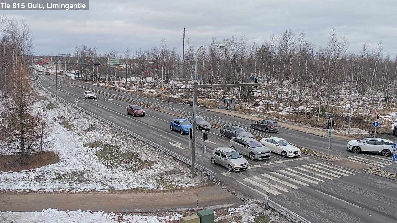 Weather Camera Image Road 815 Oulu, Limingantie, Oulu, Pohjois-Pohjanmaa