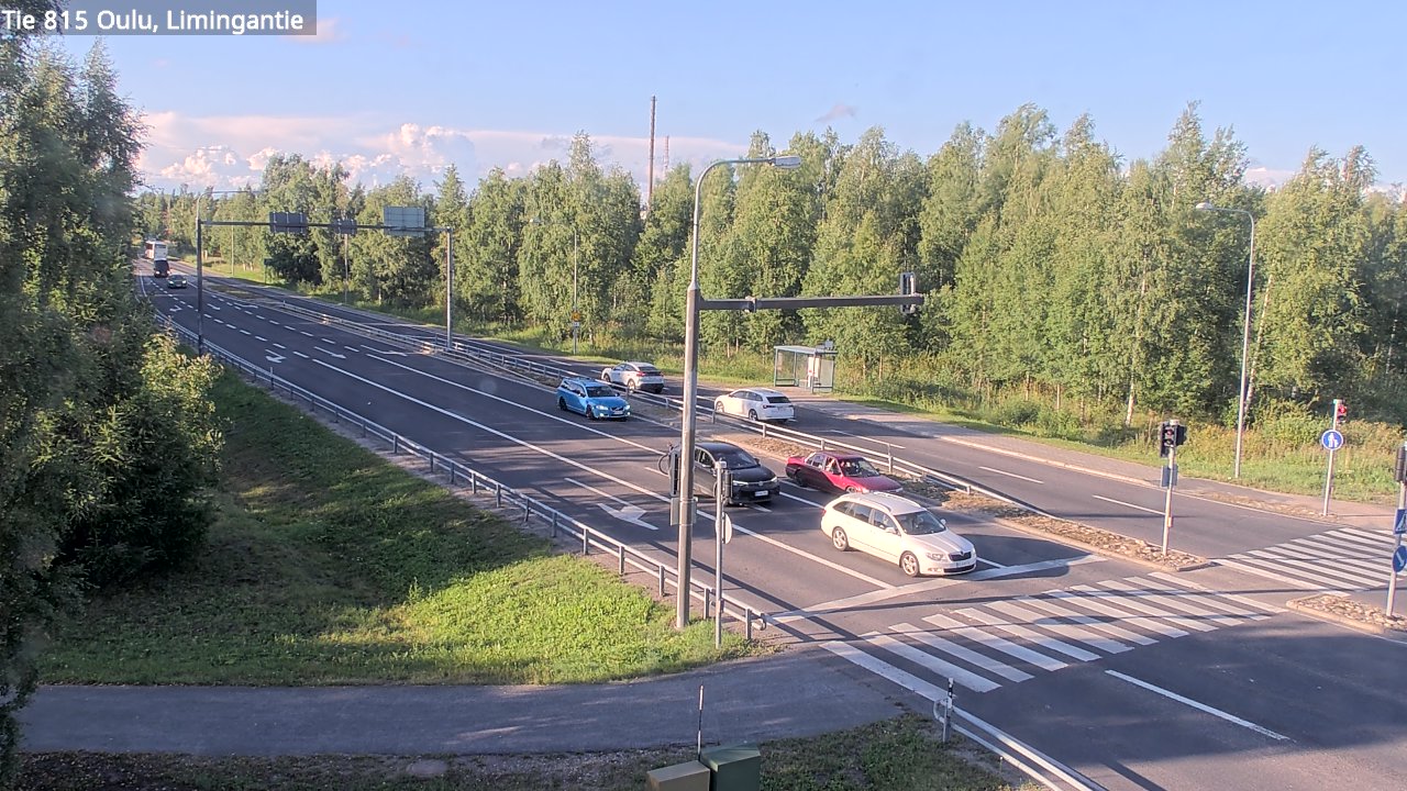Kelikamerat Kuva Tie 815 Oulu, Limingantie, Oulu, Pohjois-Pohjanmaa