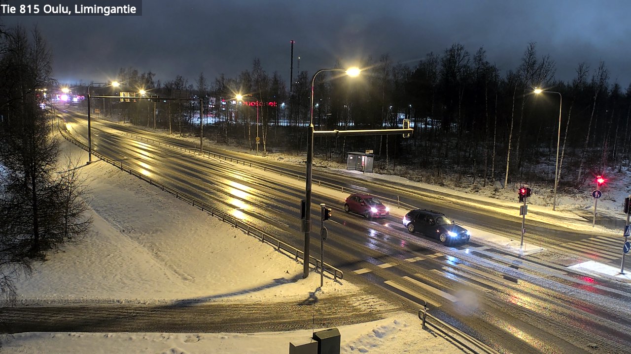 Weather Camera Image Road 815 Oulu, Limingantie, Oulu, Pohjois-Pohjanmaa