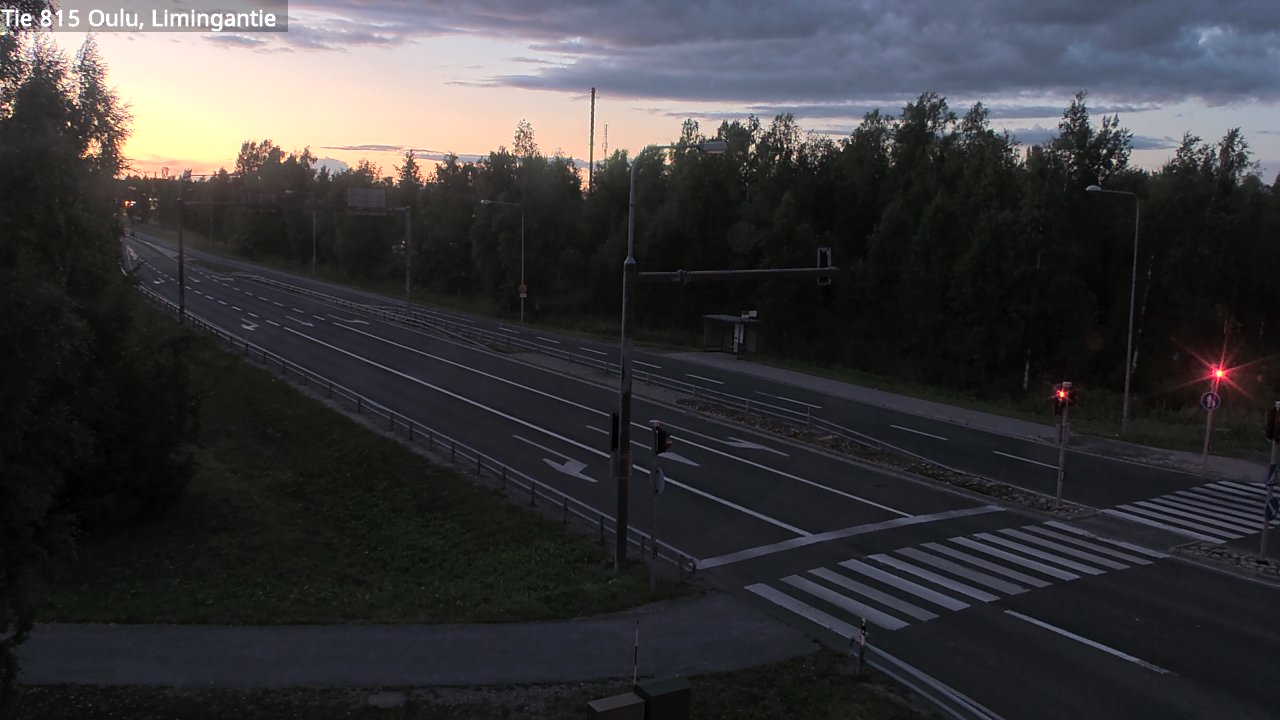 Kelikamerat Kuva Tie 815 Oulu, Limingantie, Oulu, Pohjois-Pohjanmaa