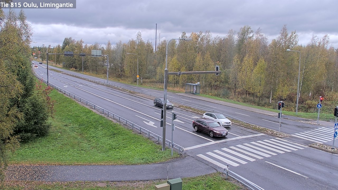 Weather Camera Image Väg 815 Oleåborg, Limingantie, Oulu, Pohjois-Pohjanmaa