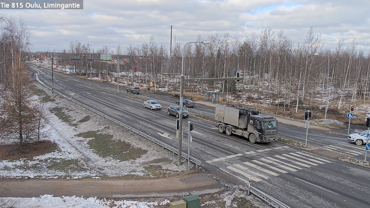Weather Camera Image Road 815 Oulu, Limingantie, Oulu, Pohjois-Pohjanmaa