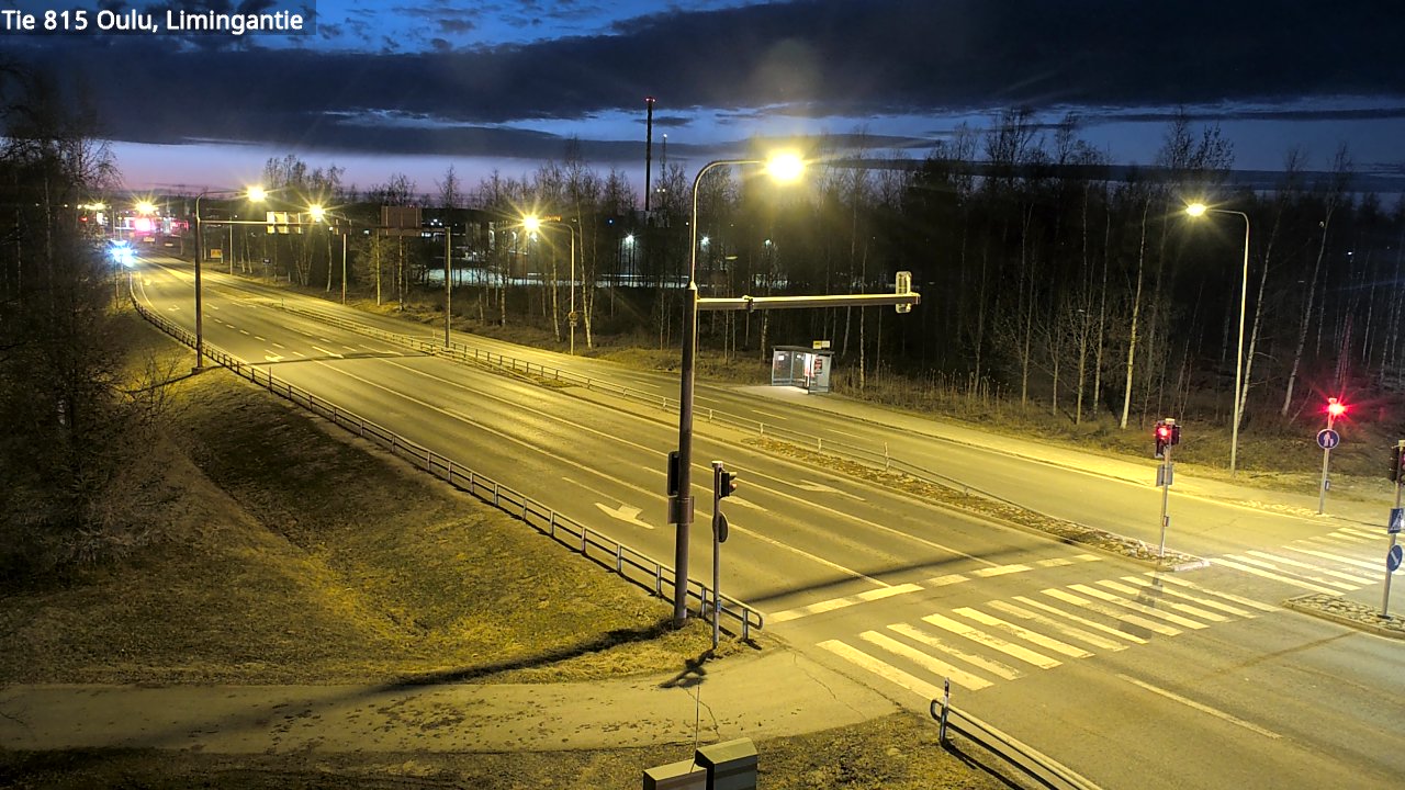 Weather Camera Image Road 815 Oulu, Limingantie, Oulu, Pohjois-Pohjanmaa