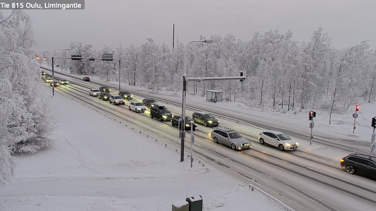Weather Camera Image Road 815 Oulu, Limingantie, Oulu, Pohjois-Pohjanmaa