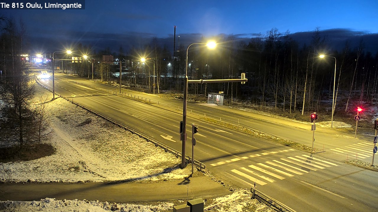Kelikamerat Kuva Tie 815 Oulu, Limingantie, Oulu, Pohjois-Pohjanmaa
