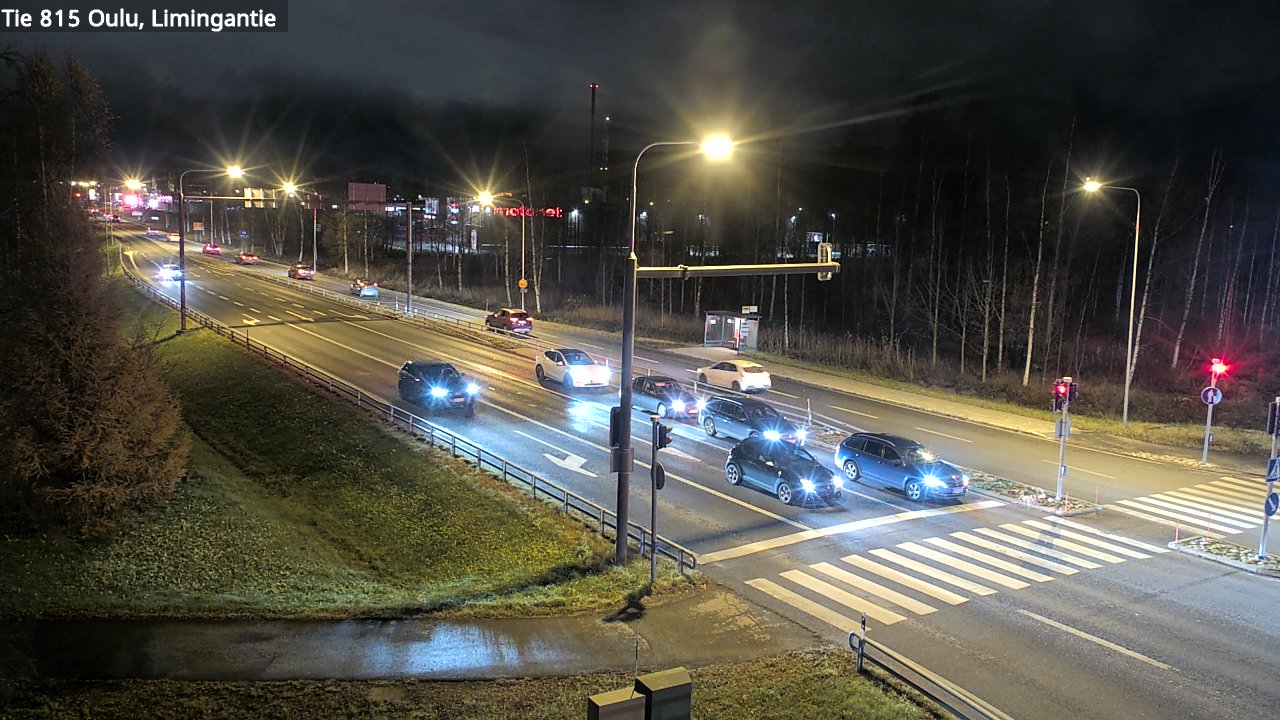 Kelikamerat Kuva Tie 815 Oulu, Limingantie, Oulu, Pohjois-Pohjanmaa