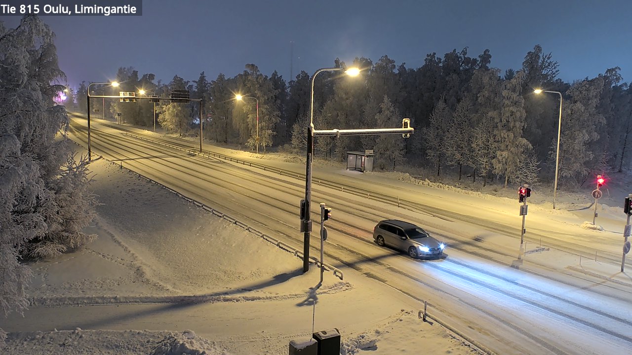 Weather Camera Image Road 815 Oulu, Limingantie, Oulu, Pohjois-Pohjanmaa